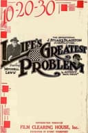 Life's Greatest Problem
